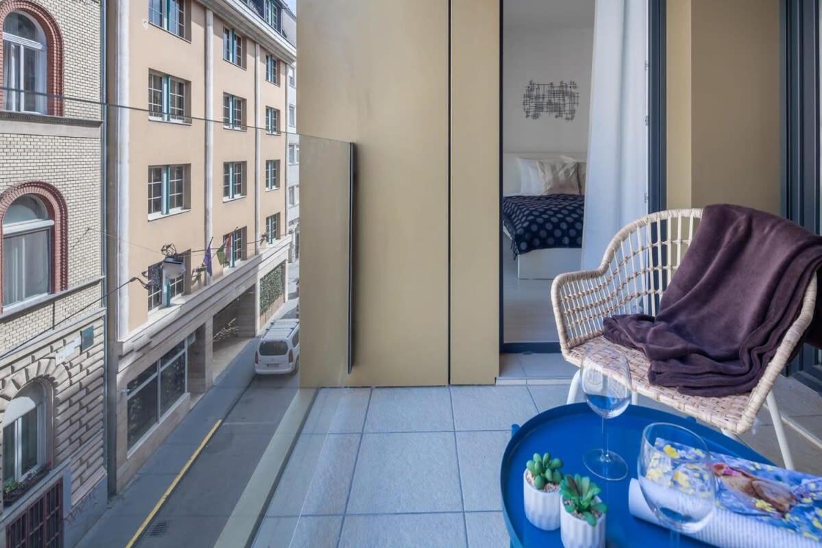 Modern Apt In Authentic Central Area Budapest Exterior foto